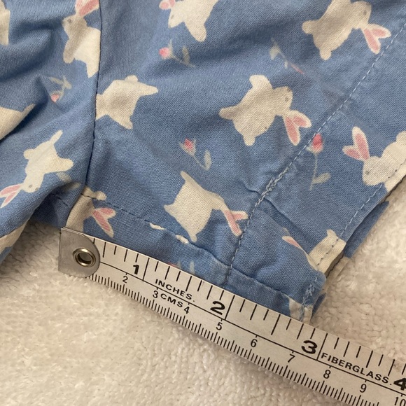 Vintage Girls Bunny Rabbit Shorts Handmade Cotton Size 4 - Picture 9 of 9